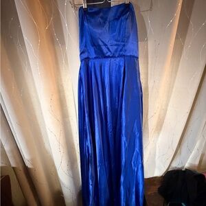Betsy & Adam Vibrant Blue Dress